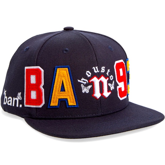 Brand About Nothing, Baseball Cap, Adjustable, Houston, Navy, New - Picture 1 of 2